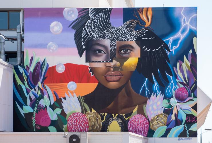 Darwin Street Art Festival, Darwin, Northern Territory © Tourism NT/Darwin Street Art Festival/Elle