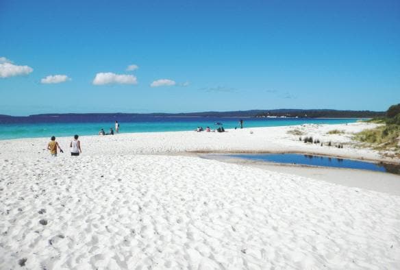 Bãi biển Hyams, Vịnh Jervis, New South Wales © Destination NSW