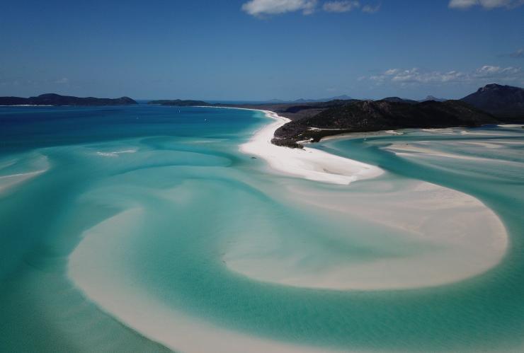 Bãi biển Whitehaven, Quần đảo Whitsunday, Queensland © Steven Hille