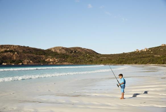 Vịnh Lucky, Vườn quốc gia Cape Le Grand, Tiểu bang Tây Úc © Tourism Western Australia