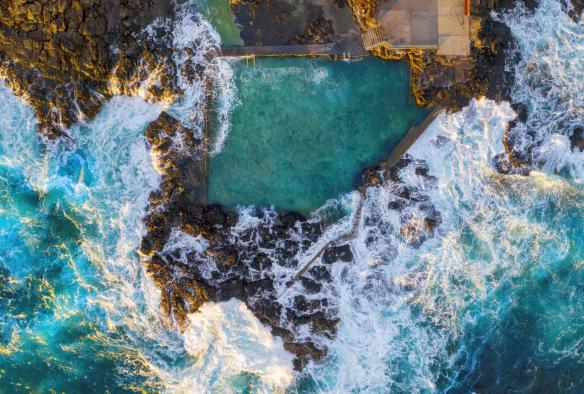 Hồ đá Blowhole Point, Thành phố Kiama, Tiểu bang New South Wales © Destination NSW