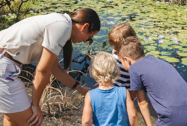 Junior Eco Rangers, Kingfisher Bay Resort, K'gari, Queensland © Kingfisher Bay Resort