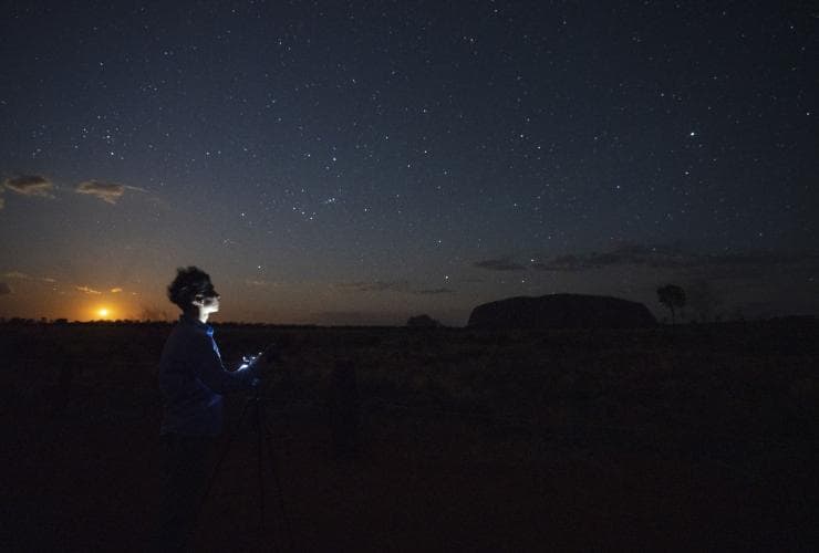 Uluru Astro Tours, Uluru-Kata Tjuta National Park, Northern Territory © Tourism Australia
