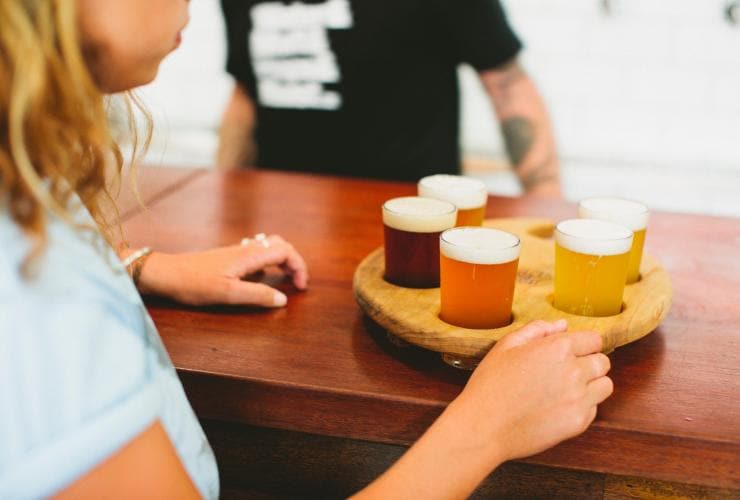 Stone and Wood Brewing Company, Byron Bay, New South Wales © Destination NSW