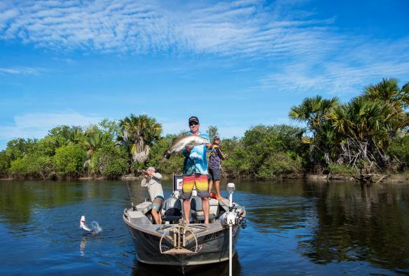 Dhipirri Barra and Sportfishing Lodge, Northern Territory © Tourism NT/Shaana McNaught