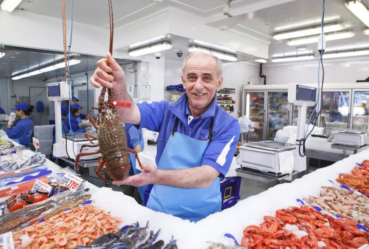 Sydney Fish Market at Pyrmont, Sydney, New South Wales © James Horan/Destination NSW