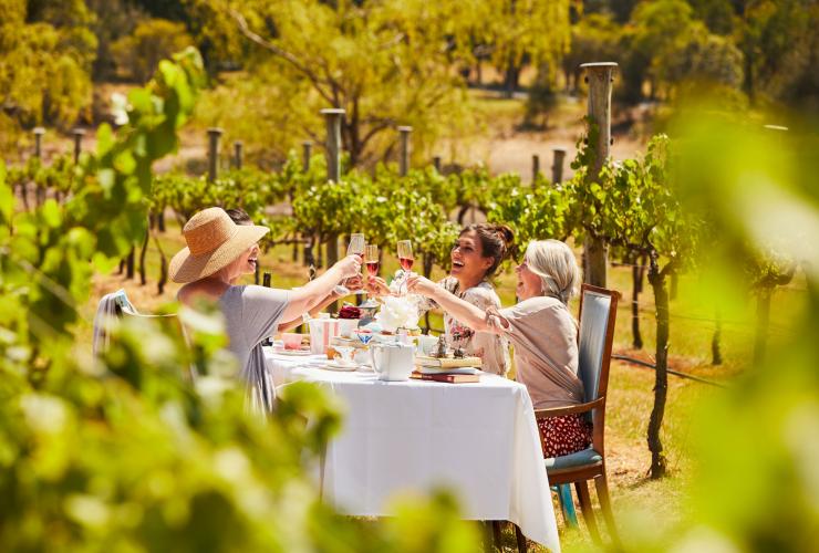 Xưởng rượu vang Cambewarra Estate, Bangalee, Bờ biển South Coast, NSW © Destination NSW