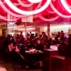 Bright neon lights and people fill out Supernormal, Melbourne © Trader House Restaurants, Nikki To