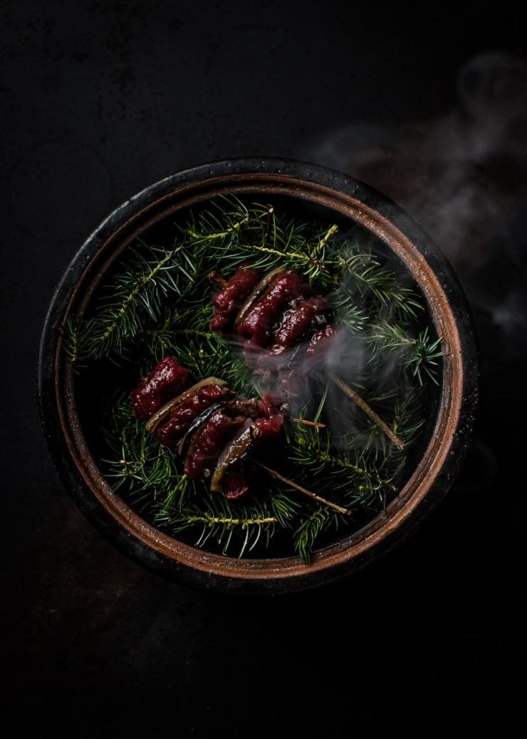 Plated dish at Firedoor, Surry Hills, New South Wales © Nikki To 