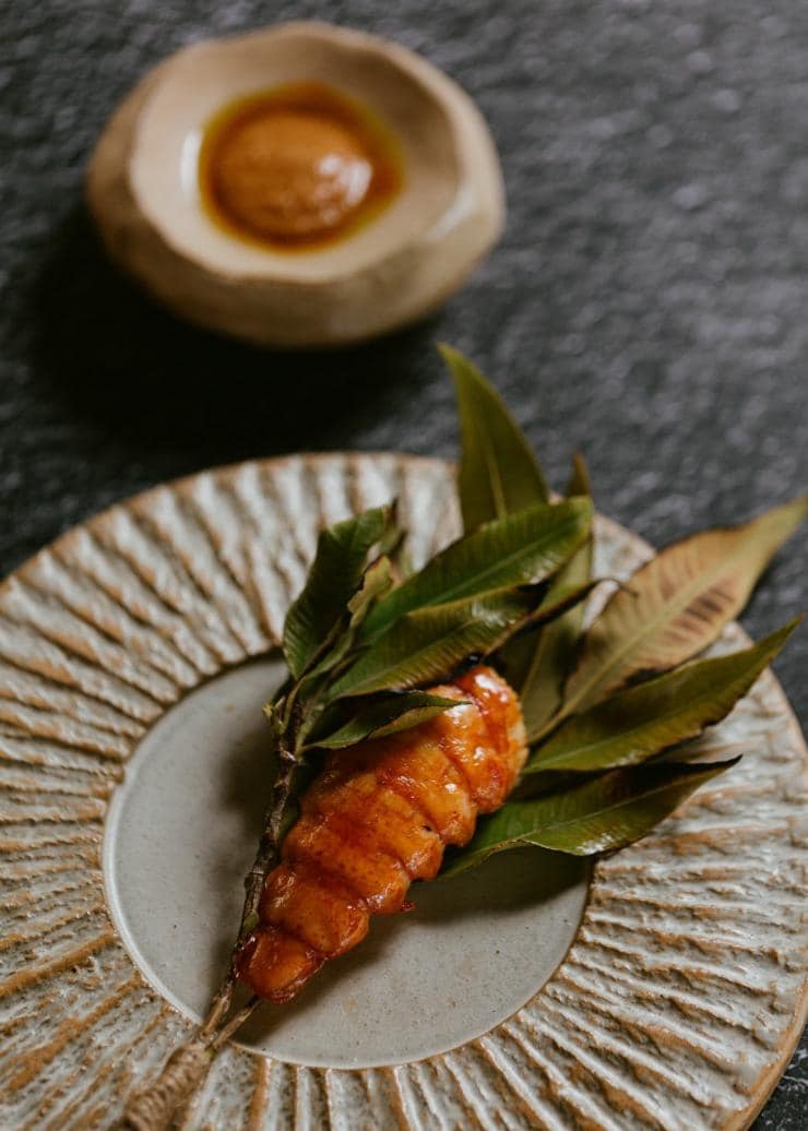 Plated dish at Restaurant Botanic, Adelaide, South Australia © Jonathan van der Knaap 