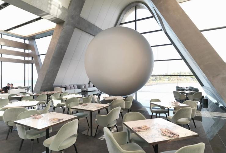 Faro restaurant and bar, Pharos, Mona, Hobart, TAS © Mona and Jesse Hunniford