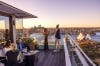 Aster Bar rooftop bar overlooking Harbour Bridge and Opera House, Sydney, New South Wales © Tourism Australia