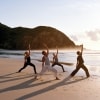 Sunrise yoga Byron Bay, NSW ©  Mike Newling, Tourism Australia