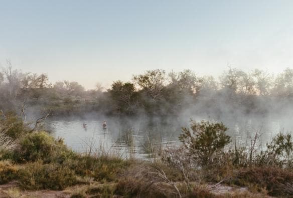 Suối nước nóng Dalhousie, Dãy núi Flinders & Vùng hẻo lánh, Tiểu bang Nam Úc © Renae Schulz