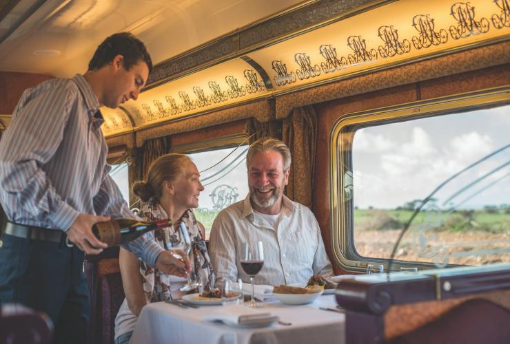 Queen Adelaide Restaurant, The Ghan © Journey Beyond