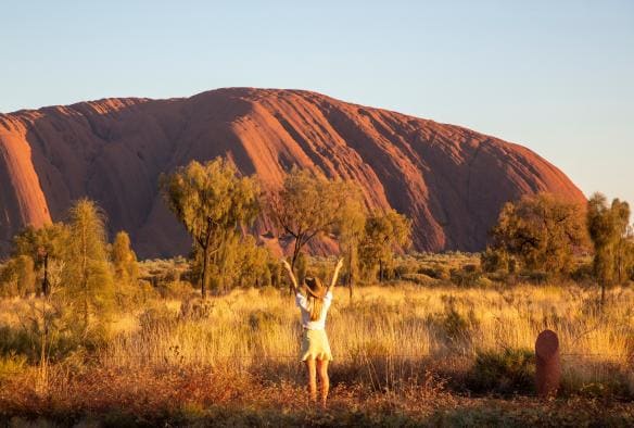 Bình minh, Uluru, Lãnh thổ phía Bắc © Tourism Australia
