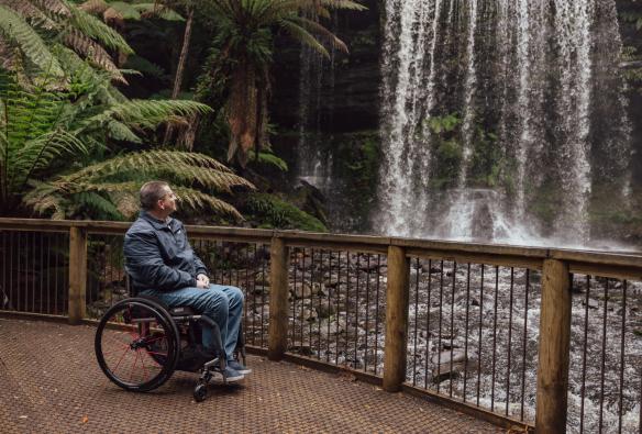 Russell Falls, Mt Field National Park, TAS © Dearna Bond
