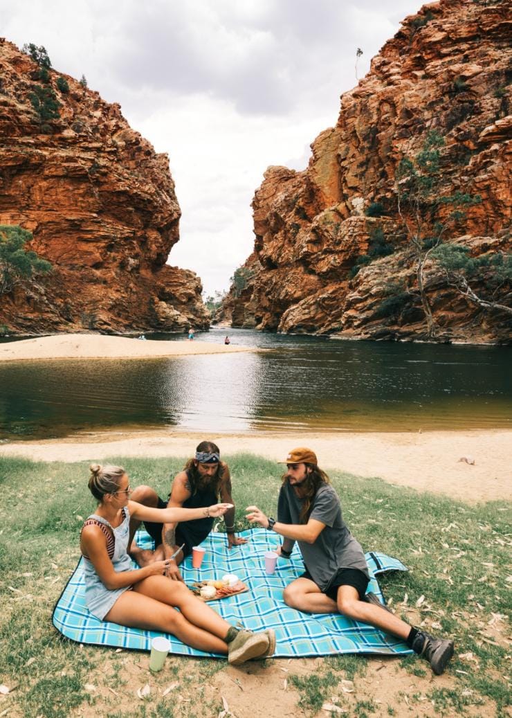 Ellery Creek Big Hole, West MacDonnell Ranges, NT © Tourism NT/Laura Bell