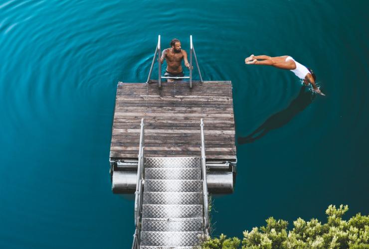 Little Blue Lake, Limestone Coast, SA © As We Wander