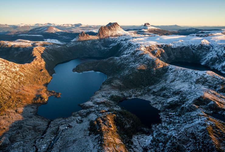 Dove Lake and Crater Lake, Cradle Mountain, Tasmania © Luke Tscharke