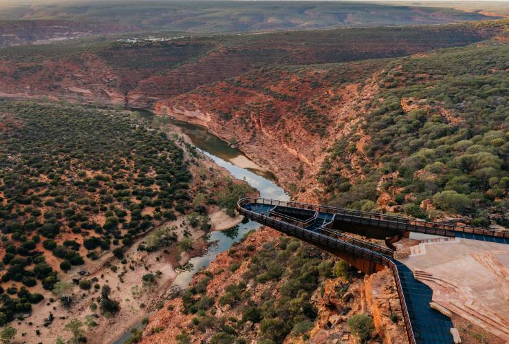 Kalbarri Skywalk, Kalbarri National Park, Western Australia ©  Tourism Western Australia