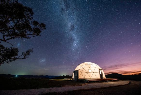 Hideaway Domes, Mudgee, NSW © Hideaway Domes