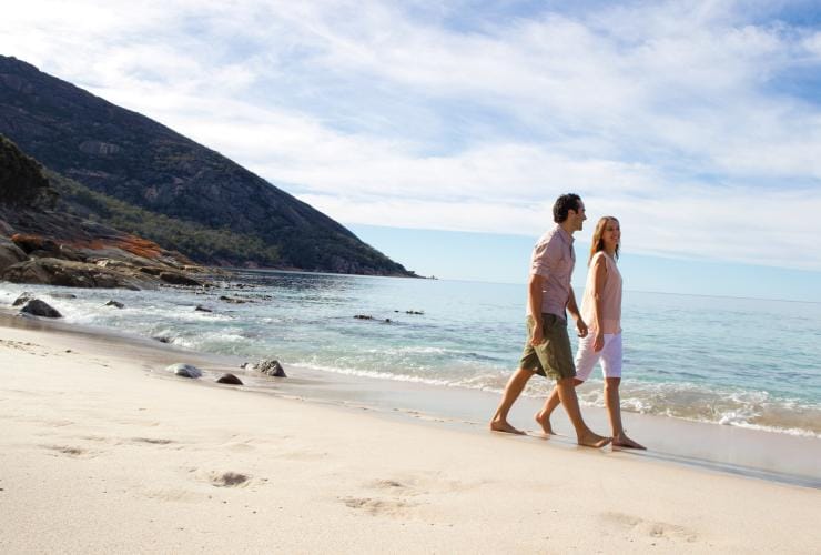 Wineglass Bay, Freycinet Peninsula, TAS © Tourism Tasmania / Ian Butterworth