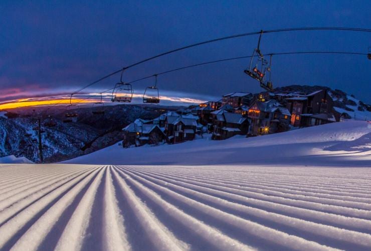 Hotham Ski Village, VIC © Tourism North East