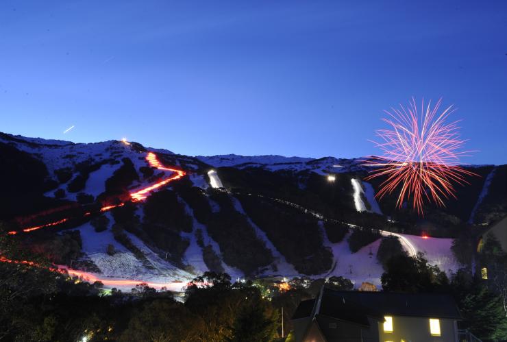 Fireworks, Thredbo, NSW © Thredbo