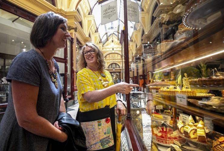 Hidden Secrets Walking Tour, Block Arcade, Melbourne, Victoria © Tourism Australia