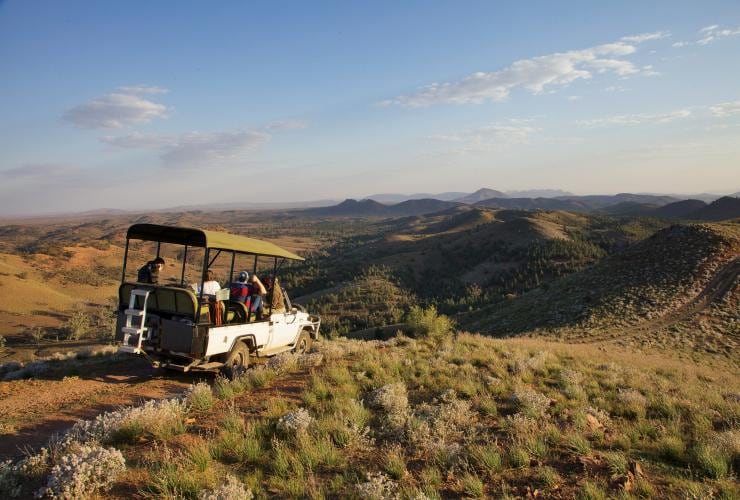 4WD Safari, Arkaba Station, Flinders Ranges, SA © Richard Field
