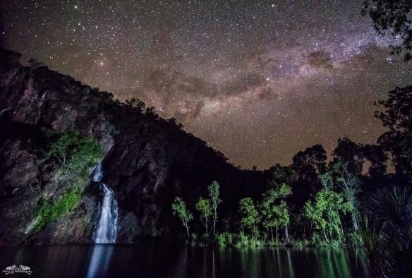 Night sky at Wangi Falls, Litchfield National Park, Northern Territory © Chriz Photography