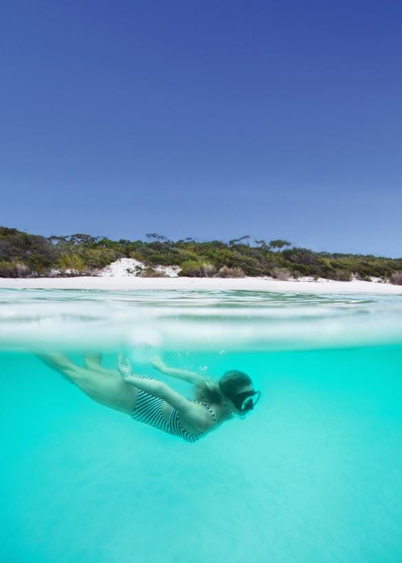 Bãi biển Hyams, Vịnh Jervis, Shoalhaven, NSW © Shoalhaven Tourism