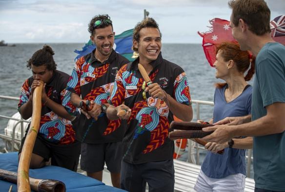 昆士蘭州開恩茲的Dreamtime Dive and Snorkel©澳洲旅遊局