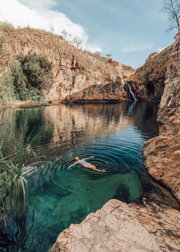 北領地卡卡杜國家公園澳洲鱸魚峽谷（又名瑪古克峽谷）©北領地旅遊局/Adriana Alvarado
