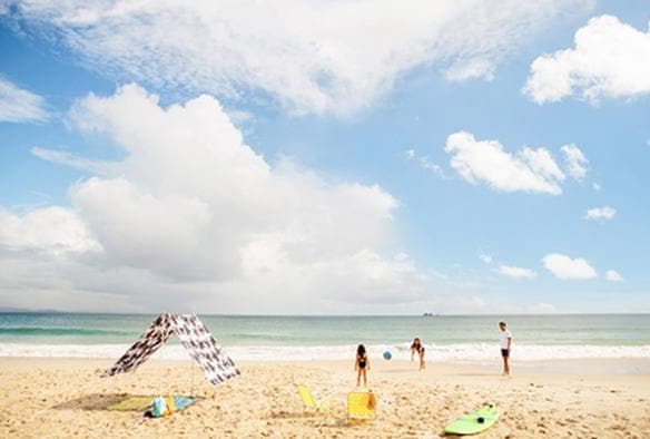 新南威爾士州拜倫灣的Clarkes Beach©Kate Nutt
