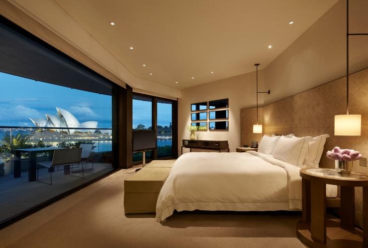 新南威爾士州悉尼柏悅酒店的悉尼套房主臥室©Hyatt