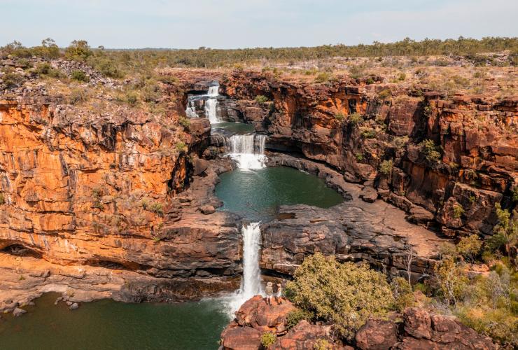 西澳州（Western Australia）東金伯利（East Kimberley）的米切爾瀑布©澳洲旅遊局
