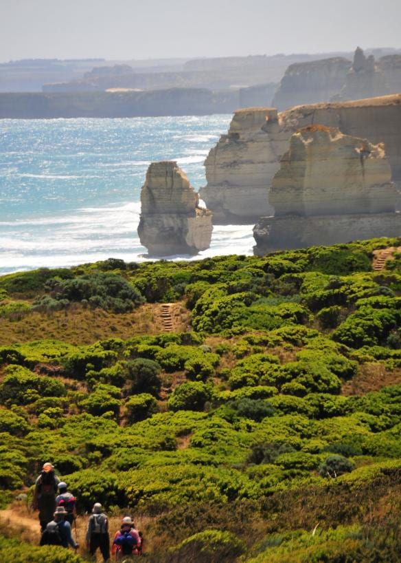 維多利亞州大洋路（Great Ocean Road）的十二門徒石旅舍徒步之旅（Twelve Apostles Lodge Walk）©十二門徒石旅舍徒步之旅