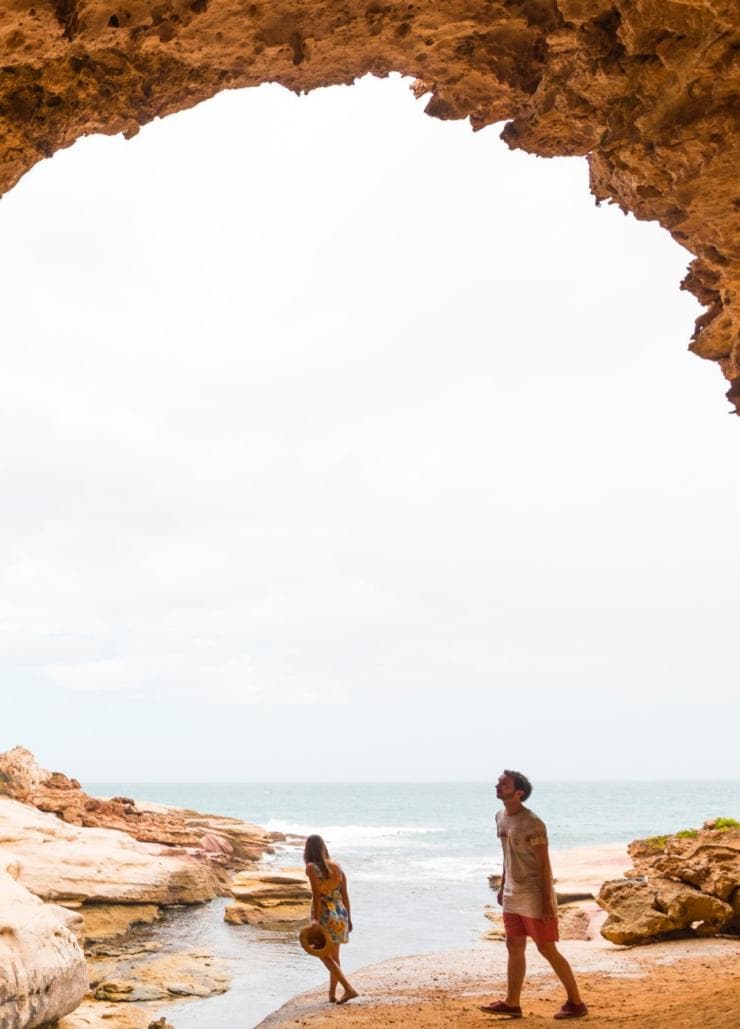 南澳州艾爾半島泰利亞（Talia）的羊毛棚山洞（Woolshed Cave）©南澳州旅遊局