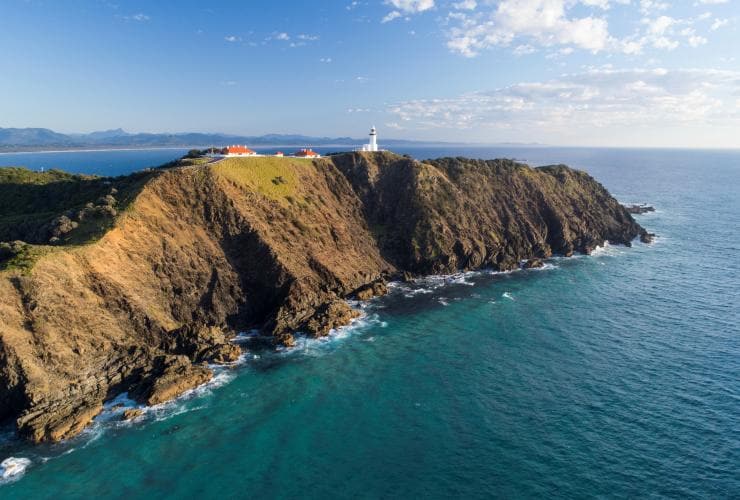 新南威爾士州拜倫灣的拜倫角燈塔（Cape Byron Lighthouse）©新南威爾士州旅遊局
