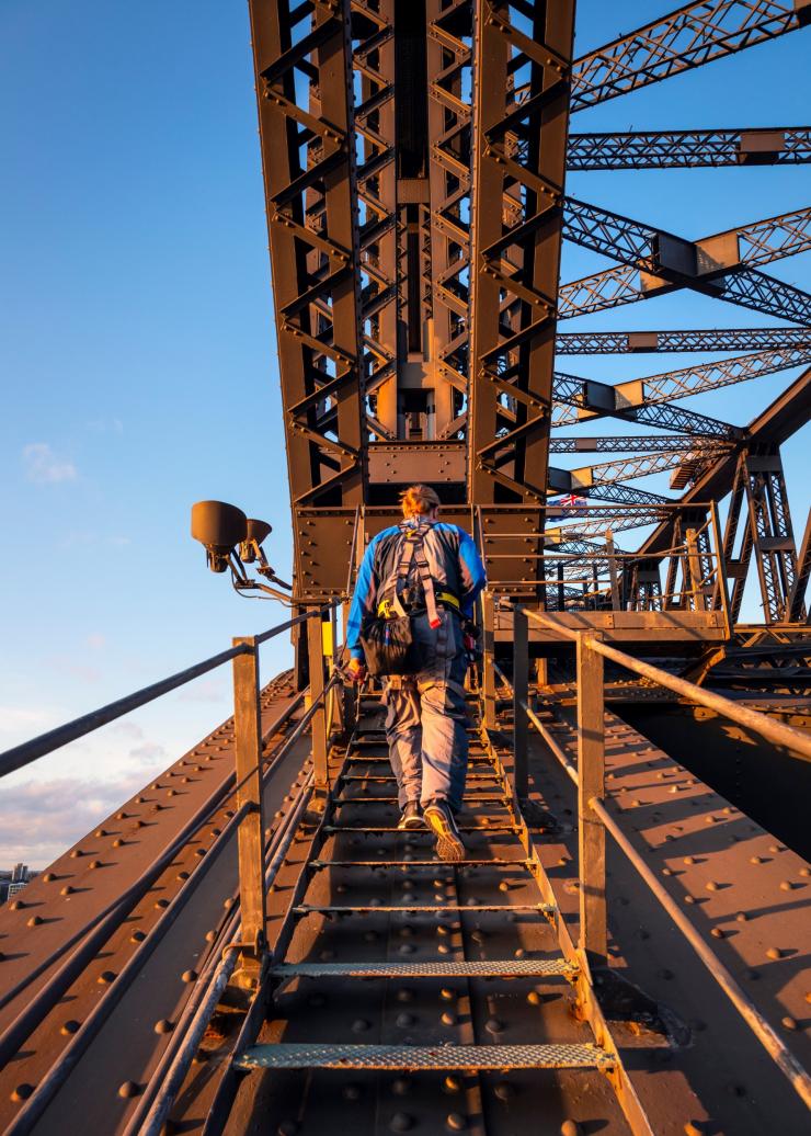 新南威爾士州悉尼的攀橋體驗©新南威爾士州旅遊局