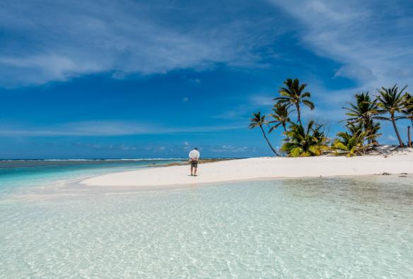 Cocos（Keeling）群島的西島©Rik Soderlund
