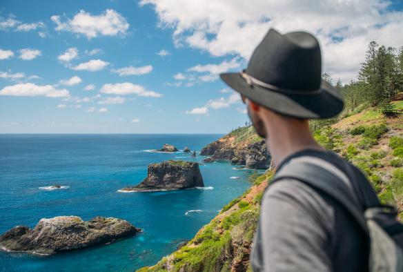 諾福克島的庫克船長觀景台©澳洲旅遊局