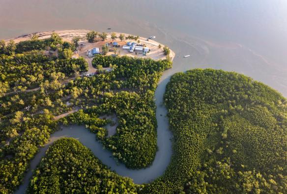 北領地提維群島Tiwi Island Retreat度假村©澳洲旅遊局