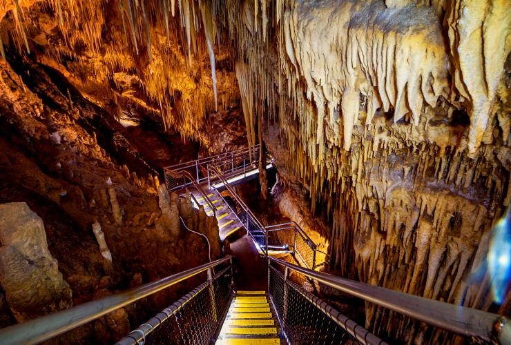 塔斯曼尼亞候恩谷哈斯丁洞穴及溫泉的紐德蓋特山洞（Newdegate Cave）©PIRIE BATH PHOTOGRAPHY