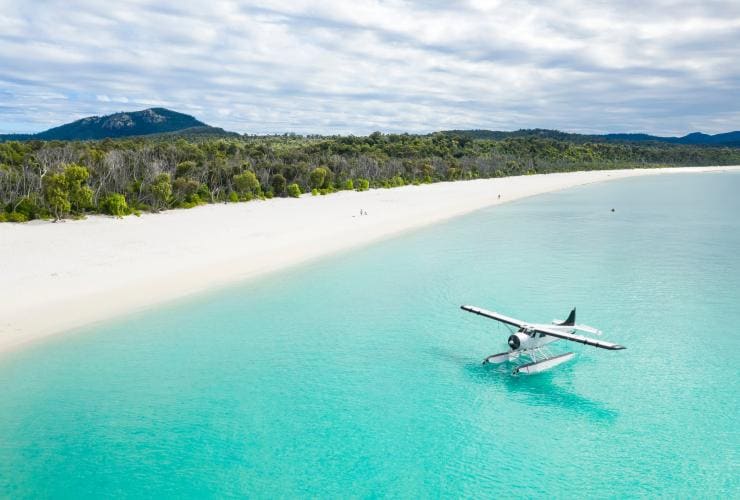 昆士蘭州聖靈群島的白天堂沙灘©昆士蘭旅遊及活動推廣局