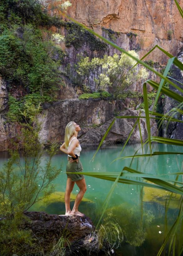 西澳州（Western Australia）金伯利（Kimberley）的艾瑪峽谷©澳洲旅遊局