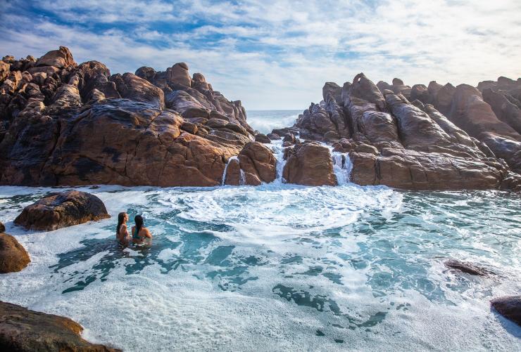 西澳州亞林加普海角的因吉度天然水療（Injidup Natural Spa）©澳洲旅遊局