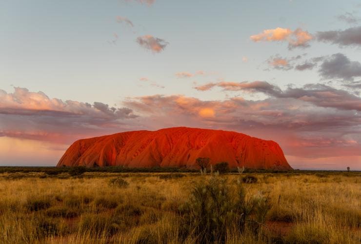 北領地（Northern Territory）烏魯魯-卡塔丘塔國家公園（Uluru-Kata Tjuta National Park）的烏魯魯©北領地旅遊局/Bronte Stephens